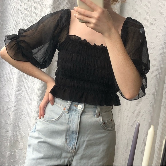 Urban outfitters milkmaid crop top - Picture 6 of 7